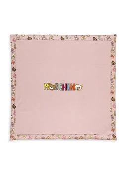 Moschino | Moschino Kids Teddy Bear Printed Fleece Blanket 6.6折