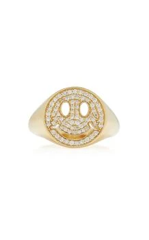 Sydney Evan | Sydney Evan - 14k Yellow Gold Diamond Ring - Gold - OS - Moda Operandi - Gifts For Her,商家Fashion US,价格¥31167