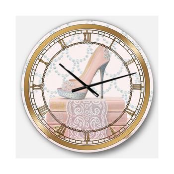 商品Designart | Posh and Luxe Oversized Metal Wall Clock,商家Macy's,价格¥1537图片