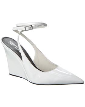 商品Paris Texas | Paris Texas Wanda Patent Slingback Wedge Pump,商家Premium Outlets,价格¥3396图片