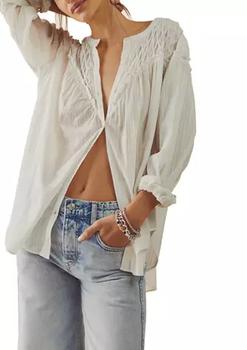Free People | Marigold Button Down Top商品图片,7折