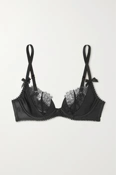 L'Agent by Agent Provocateur | Ryan 缎布黎芭蕾丝带钢圈文胸  - 36D 6.0折×额外9.7折, 额外九七折