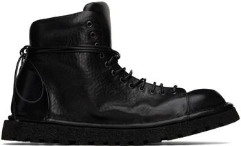 Marsèll | Black Gomme Pallottola Pomice Boots,商家Ssense US,价格¥3079