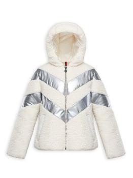 product Little Girl's & Girl's Cabourg Teddy Polar Faux Fur Fleece Jacket image