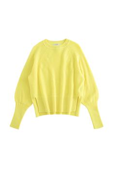 推荐N.38 diamond detail sweater lemon商品