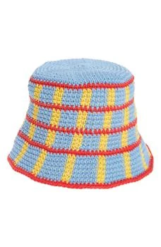 MEMORIAL DAY | Plaid Crochet Bucket Hat,商家Nordstrom Rack,价格¥247