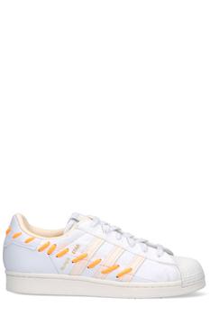 adidas superstar多少钱, Adidas | Adidas Superstar Logo-Patch Lace-Up Sneakers商品图片 7.2折起