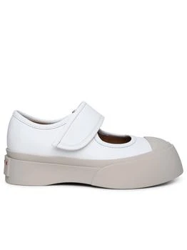 Marni | mary Jane White Nappa Leather Sneakers 8折