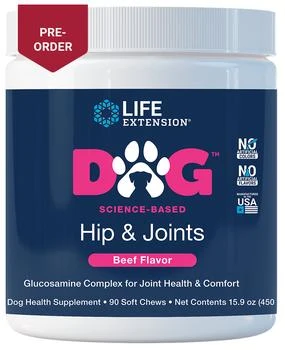 Life Extension | Life Extension DOG Hip & Joints (90 Soft Chews),商家Life Extension,价格¥288