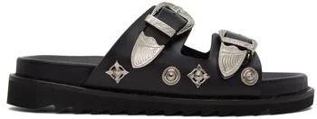 Toga Pulla | Black Buckle Sandals,商家Ssense US,价格¥2220