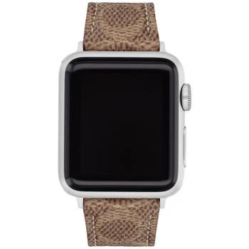 Coach | Brown Canvas Strap 38/40/41mm Apple Watch Band 独家减免邮费