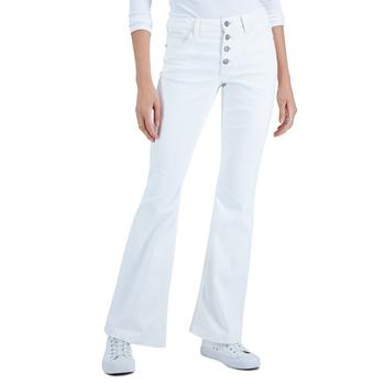 Celebrity Pink是什么牌子, Celebrity Pink | Juniors' Exposed-Button Flare-Leg Jeans商品图片 6折