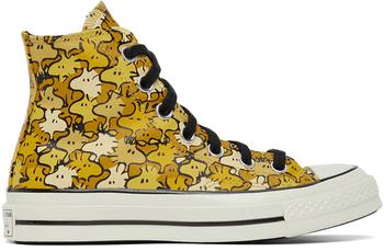 推荐黄色 Peanuts 联名 Chuck 70 运动鞋商品