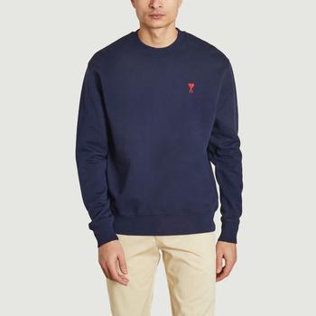 Ami de Coeur Sweat Top Nautic Blue AMI PARIS