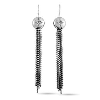 商品Trellisphere Stainless Steel Crystal Earrings图片