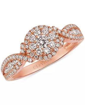 Le Vian | Vanilla Diamond Ring (5/8 ct. t.w.) in 14k Strawberry Gold,商家Macy's,价格¥42626