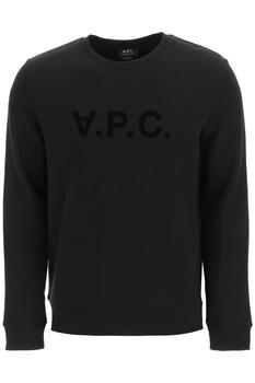 PRIVATE WHITE V.C., A.P.C. | FLOCK V.P.C. LOGO SWEATSHIRT商品图片 额外7折, 额外七折