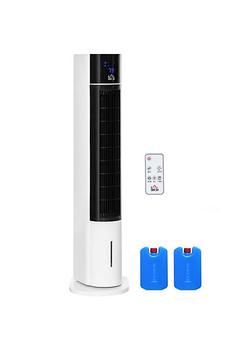 商品HOMCOM | Oscillating Air Cooler with Timer Evaporative Ice Cooling Tower Fan with 3 Modes 3 Speeds and Remote Control,商家Belk,价格¥942图片