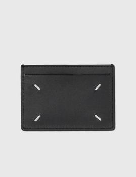 推荐Contrasting Leather Card Holder商品