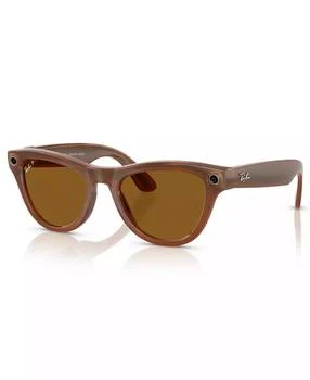 Ray-Ban | 雷朋Meta Skyler智能太阳镜 猫眼中性款 拍照录像听歌,商家Macy's,价格¥2765