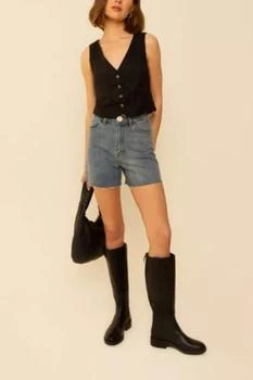Whimsy and Row | Whimsy + Row Natasha Organic Cotton Denim Shorts,商家Urban Outfitters,价格¥272