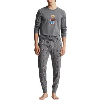 Ralph Lauren | Men's 2-Pc. Cotton Polo Bear Pajamas Set,商家Macy's,价格¥413