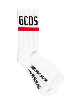 商品GCDS | GCDS Logo Intarsia Ribbed Socks,商家Cettire,价格¥137图片