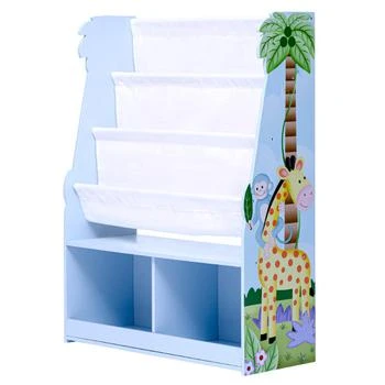Teamson | Teamson Kids Sunny Safari Kids Wooden Bookcase with Storage Multi TD-13410SS,商家Premium Outlets,价格¥701