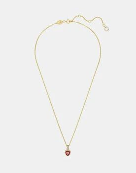 Swarovski | Swarovski stilla heart pendant in red and gold-tone plated,商家ASOS,价格¥832