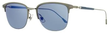 Longines | Longines Men's Rectangular Sunglasses LG0022 09C Matte Gunmetal/Blue 53mm 3.4折