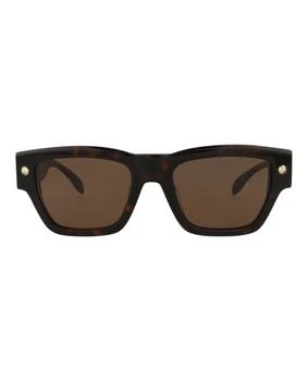 Alexander McQueen | Square-Frame Recycled Acetate Sunglasses,商家Maison Beyond,价格¥902