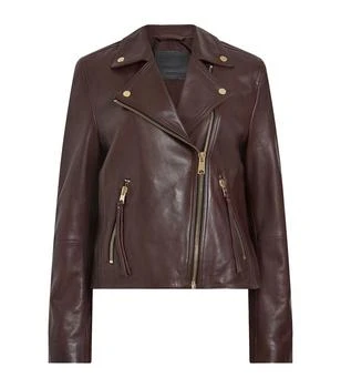 ALL SAINTS | Leather Dalby Biker Jacket,商家Harrods HK,价格¥1883