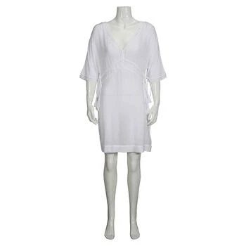 推荐Ladies White Lace Trim Kaftan商品