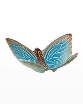Bordallo Pinheiro | "Cloudy Butterflies" Fruit Bowl by Claudia Schiffer, 16",商家Neiman Marcus,价格¥2681