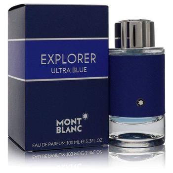 万宝龙香水评价, MontBlanc | Montblanc Explorer Ultra Blue by Mont Blanc Eau De Parfum Spray 3.3 oz for Men商品图片 