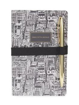 商品Saks Fifth Avenue | 2-Piece Journal & Ballpoint Pen Set,商家Saks OFF 5TH,价格¥112图片