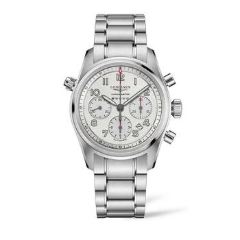 Longines | Men's Automatic Spirit Stainless Steel Chronometer Bracelet Watch 42mm商品图片,