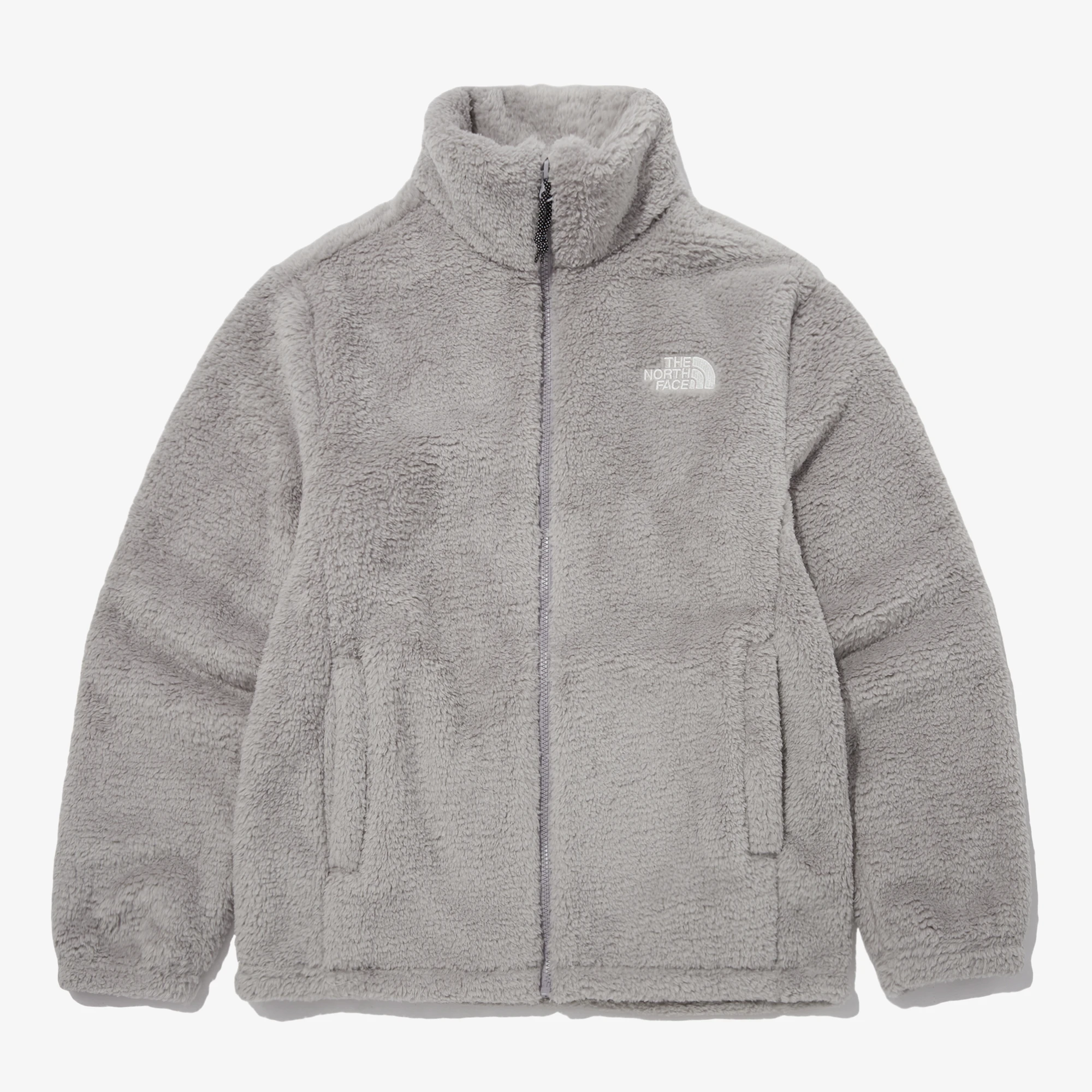 推荐【Brilliant|北面特惠】北面舒适 Alpha 抓绒拉链 COMFY ALPHA FLEECE ZIP UP LIGHT_GRAY NJ4FP57L商品