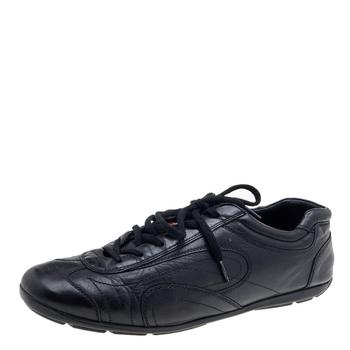 [二手商品] Prada | Prada Sport Black Leather Low Top Sneakers Size 43.5商品图片,满1件减$100, 满减