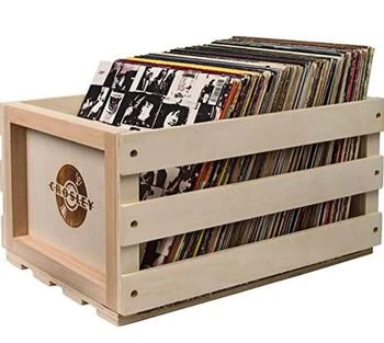 Crosley | Record Storage Crate Holds Up To 75 Albums,商家Premium Outlets,价格¥608