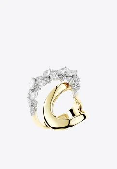 Yeprem | Golden Strada Stackable Diamond Ring in 18-karat Yellow Gold,商家Thahab,价格¥62416
