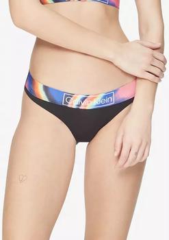 ck内裤女是什么牌子, Calvin Klein | Reimagined Heritage Pride Cotton Bikini商品图片 