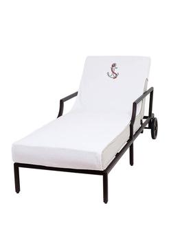 商品Embroidered Anchor Standard Size Chaise Lounge Cover,商家Belk,价格¥626图片