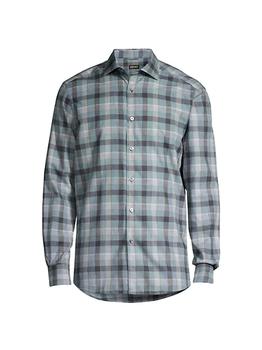 zegna 衬衫, Zegna | Light Flannel Shirt商品图片 