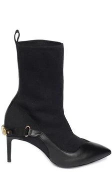 Moschino | Moschino Logo Lettering Pointed Toe Boots 5.7折起