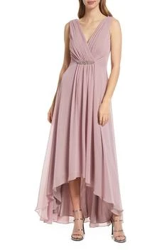 Eliza J | Crystal Detail High-Low Gown,商家Nordstrom Rack,价格¥552