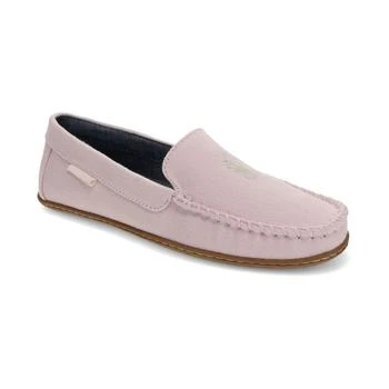 Ralph Lauren | Women's Collins Washed Twill Fabric Moccasin Slippers 