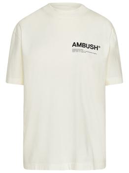Ambush | WHITE COTTON WORKSHOP T-SHIRT商品图片,6.5折×额外9折, 额外九折