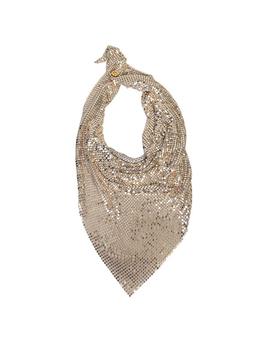 商品Paco Rabanne Chain-Mail Handkerchief Necklace - Only One Size图片