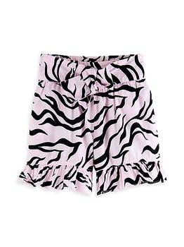 商品Scotch & Soda | Little Girl's & Girl's Zebra Print Ruffled Shorts,商家Saks Fifth Avenue,价格¥283图片